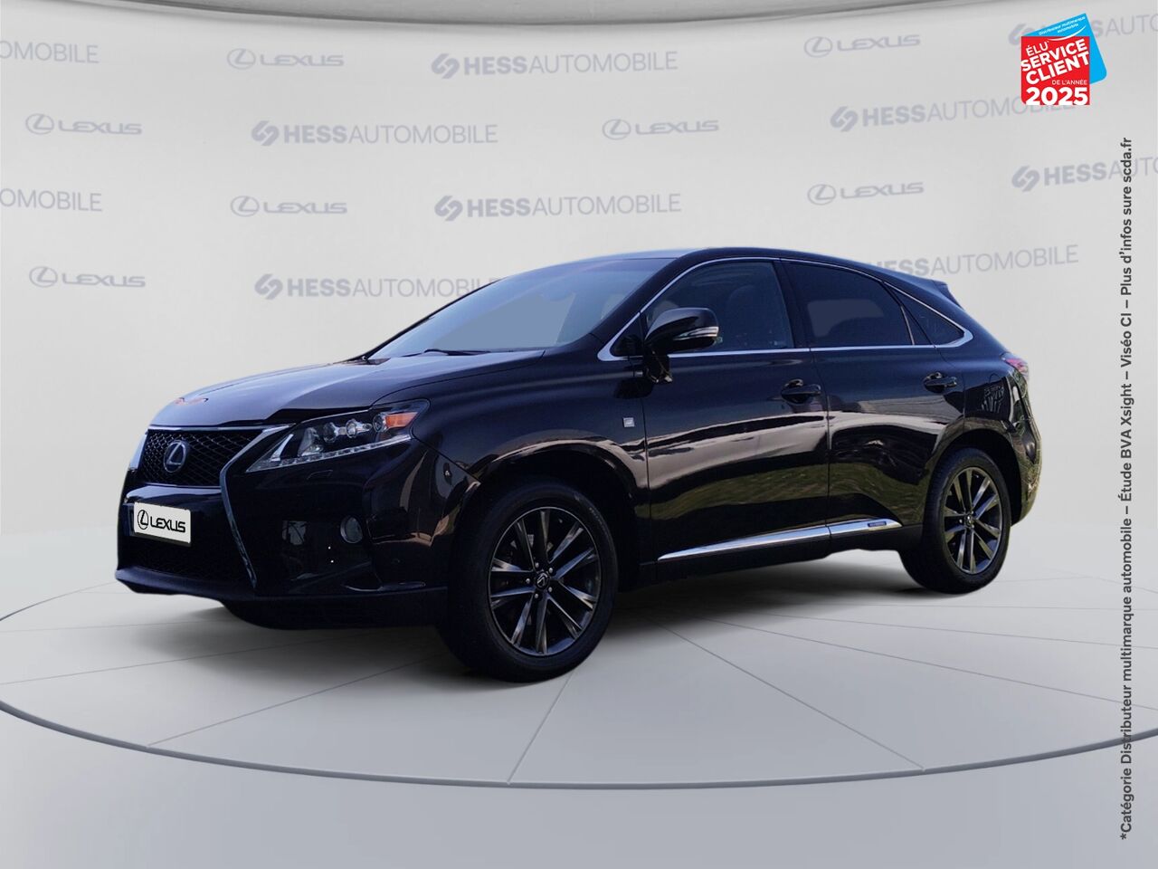 Véhicule d'occasion LEXUS RX 450H 4WD F SPORT TPANO SIEGES CHAUF/CUIR GPS CAMERA chez MINI Lons-Le-Saunier