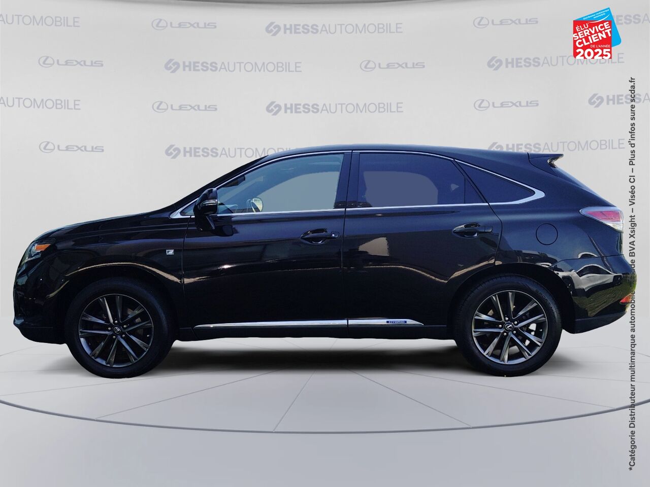 Véhicule d'occasion LEXUS RX 450H 4WD F SPORT TPANO SIEGES CHAUF/CUIR GPS CAMERA chez MINI Lons-Le-Saunier