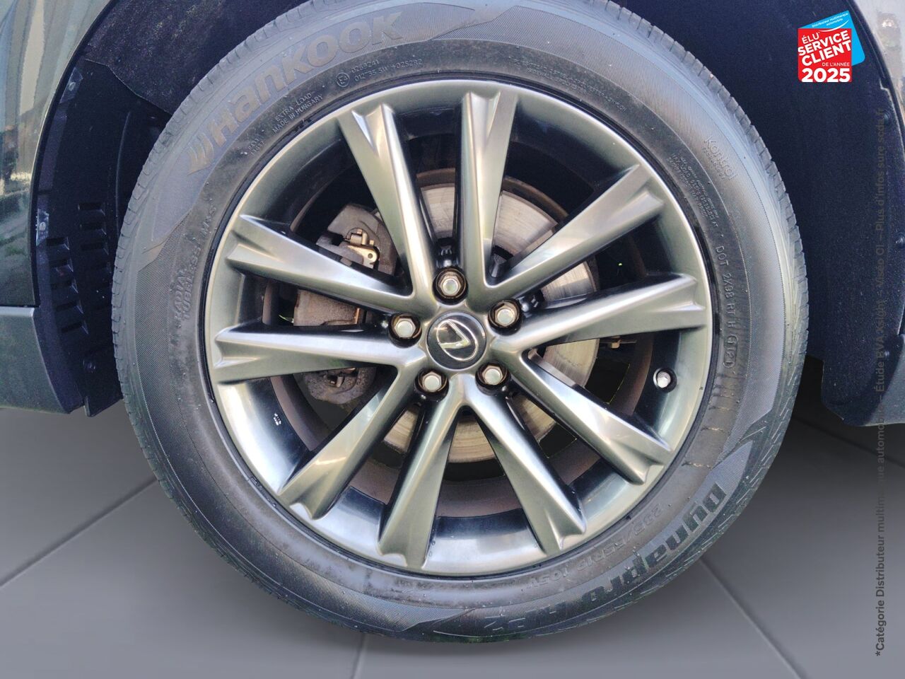 Véhicule d'occasion LEXUS RX 450H 4WD F SPORT TPANO SIEGES CHAUF/CUIR GPS CAMERA chez MINI Lons-Le-Saunier