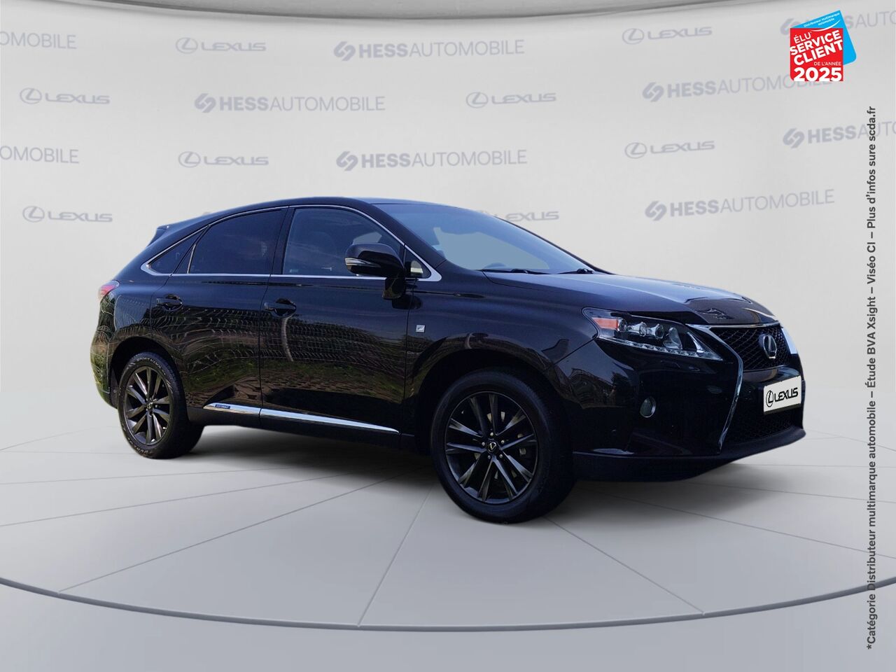 Véhicule d'occasion LEXUS RX 450H 4WD F SPORT TPANO SIEGES CHAUF/CUIR GPS CAMERA chez MINI Lons-Le-Saunier