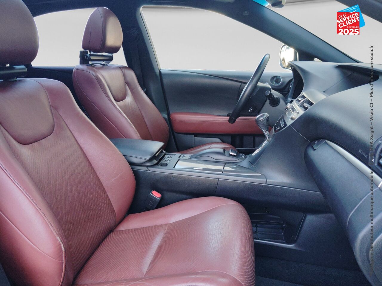 Véhicule d'occasion LEXUS RX 450H 4WD F SPORT TPANO SIEGES CHAUF/CUIR GPS CAMERA chez MINI Lons-Le-Saunier