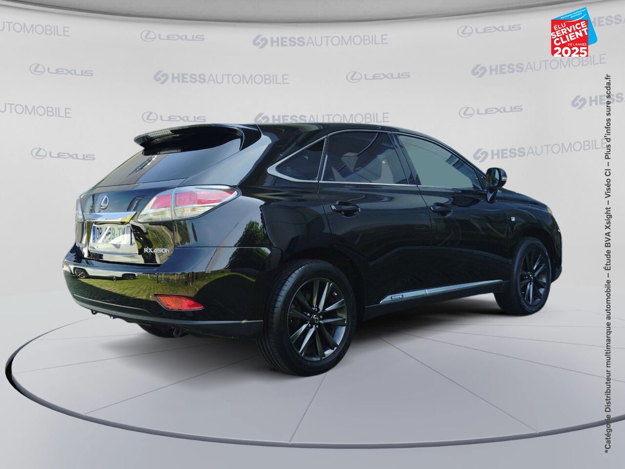 Véhicule d'occasion LEXUS RX 450H 4WD F SPORT TPANO SIEGES CHAUF/CUIR GPS CAMERA chez MINI Lons-Le-Saunier