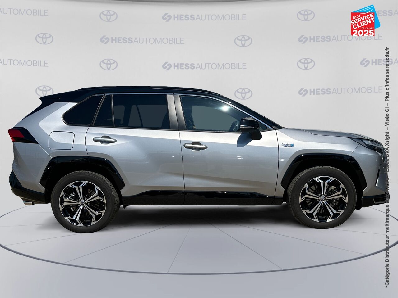 Véhicule d'occasion TOYOTA RAV4 2.5 HYBRIDE RECHARGEABLE 306CH COLLECTION AWD-I MY25 SIEGE CHAUF CAMERA GPS chez Hyundai Epernay