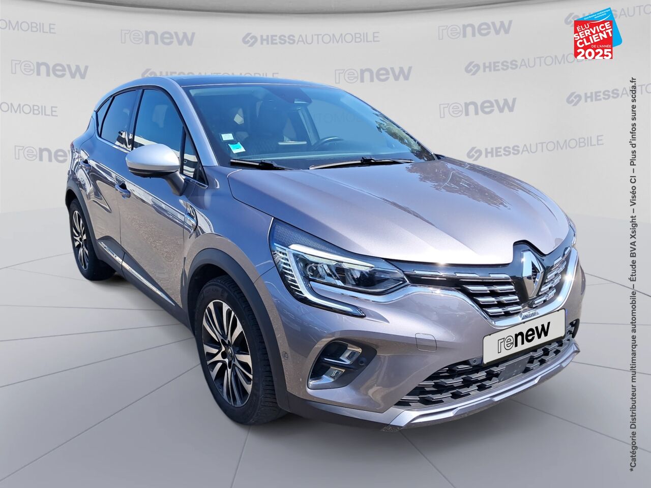 Véhicule d'occasion RENAULT CAPTUR 1.3 TCE 155CH FAP INITIALE PARIS EDC chez Toyota Thionville