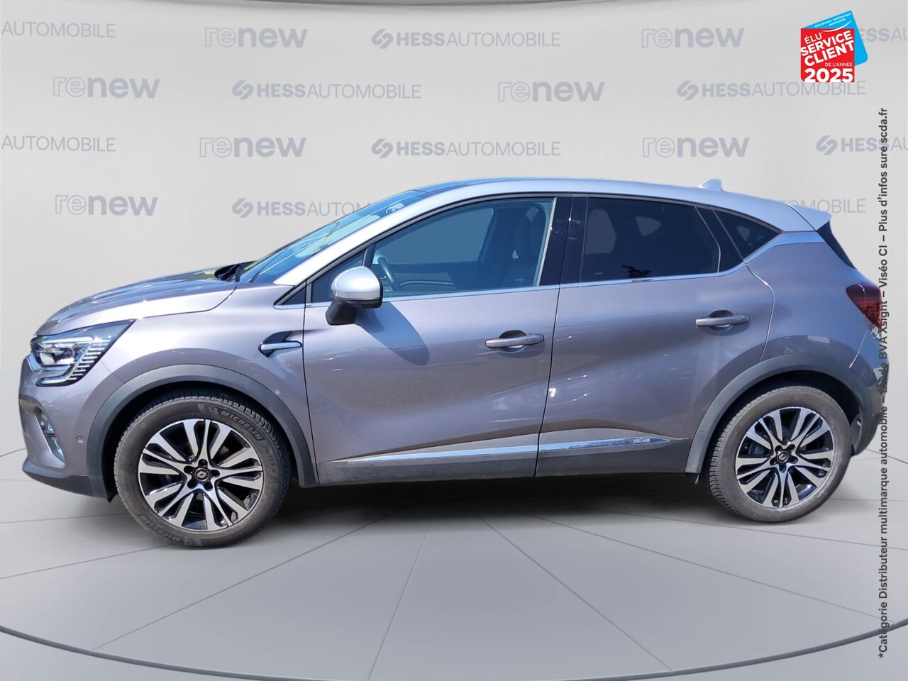 Véhicule d'occasion RENAULT CAPTUR 1.3 TCE 155CH FAP INITIALE PARIS EDC chez Toyota Thionville