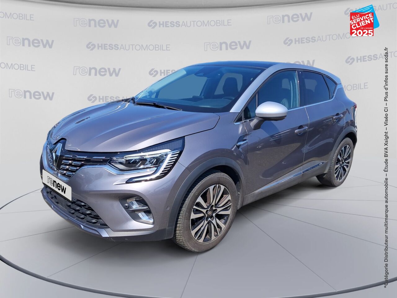 Véhicule d'occasion RENAULT CAPTUR 1.3 TCE 155CH FAP INITIALE PARIS EDC chez Toyota Thionville