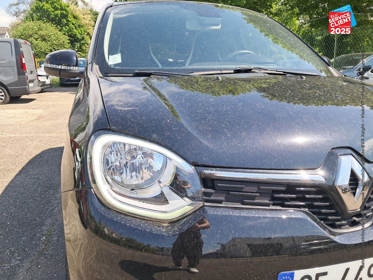 Véhicule d'occasion RENAULT TWINGO E-TECH ELECTRIC URBAN NIGHT R80 ACHAT INTEGRAL chez Toyota Thionville