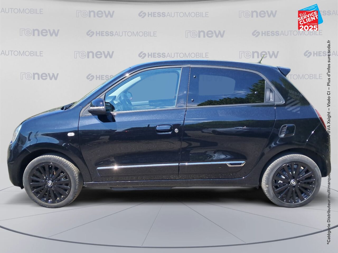 Véhicule d'occasion RENAULT TWINGO E-TECH ELECTRIC URBAN NIGHT R80 ACHAT INTEGRAL chez Toyota Thionville