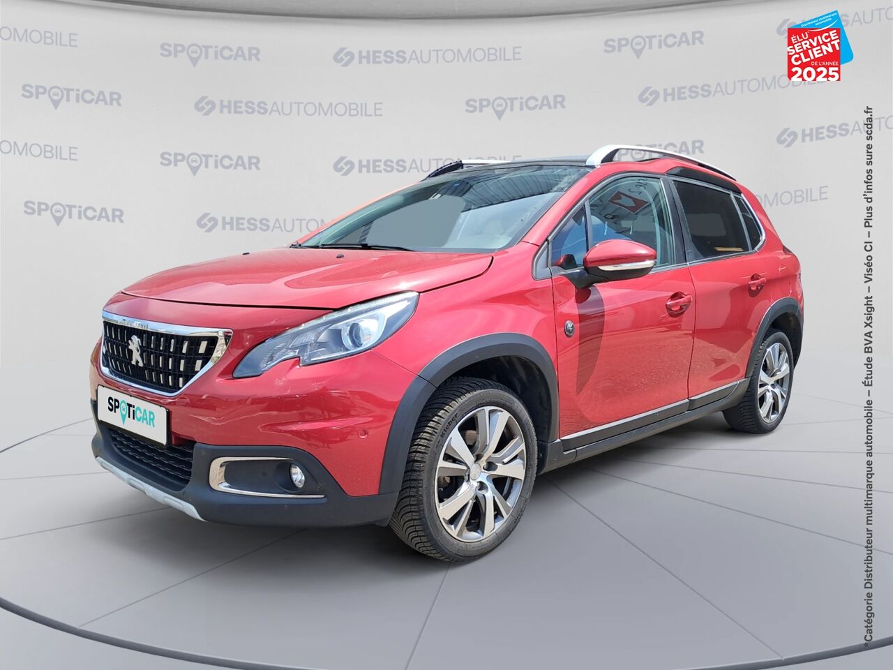 Véhicule d'occasion PEUGEOT 2008 1.2 PURETECH 130CH E6.C CROSSWAY SS EAT6 chez Dacia Mulhouse