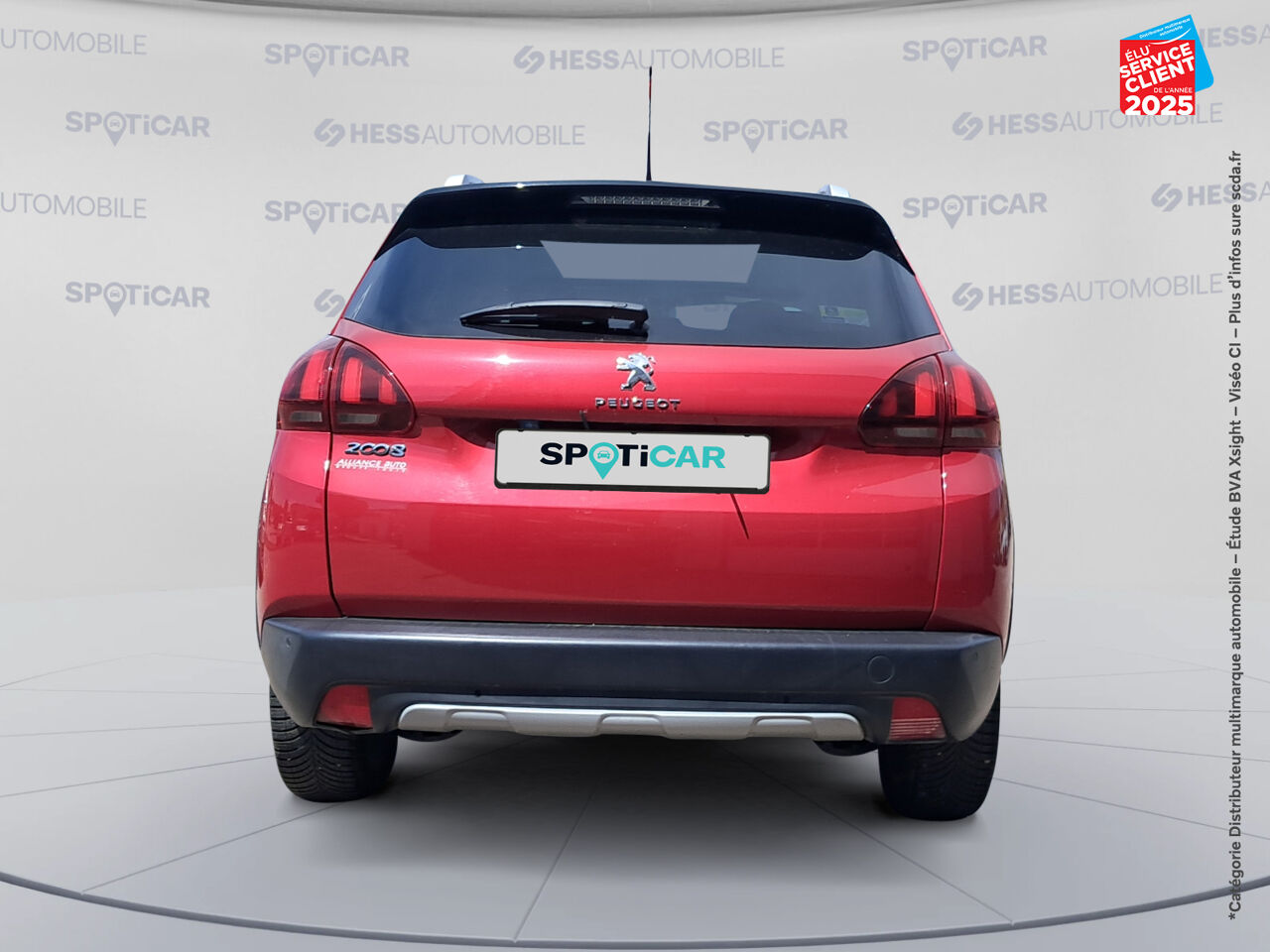 Véhicule d'occasion PEUGEOT 2008 1.2 PURETECH 130CH E6.C CROSSWAY SS EAT6 chez Dacia Mulhouse