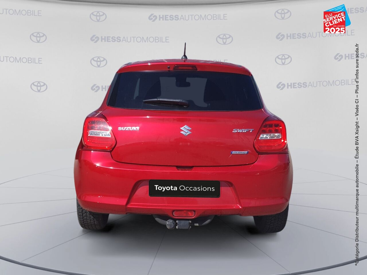 Véhicule d'occasion SUZUKI SWIFT 1.0 BOOSTERJET HYBRID SHVS 111CH PACK EURO6D-T chez Renault Strasbourg