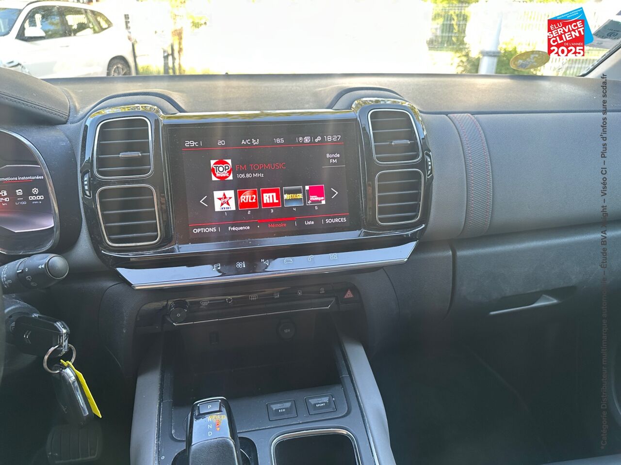 Véhicule d'occasion CITROEN C5 AIRCROSS BLUEHDI 130CH SS SHINE EAT8 chez Hyundai Reims