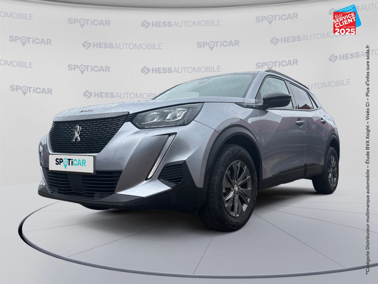 Véhicule d'occasion PEUGEOT 2008 1.2 PURETECH 100CH S/S STYLE CARPLAY chez Opel Bar le Duc