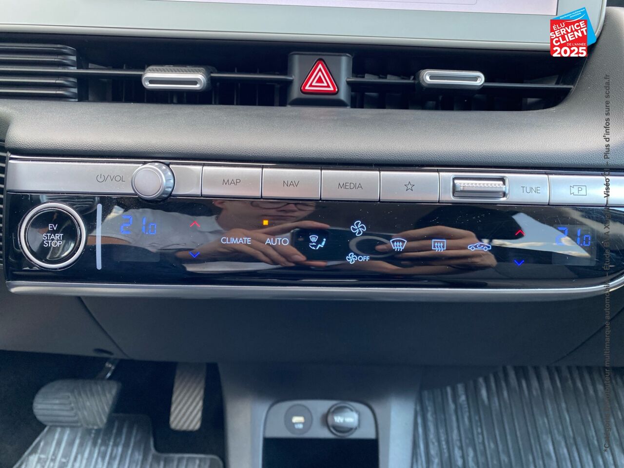 Véhicule d'occasion HYUNDAI IONIQ 5 73 KWH - 218CH INTUITIVE CAMERA chez Hyundai Reims