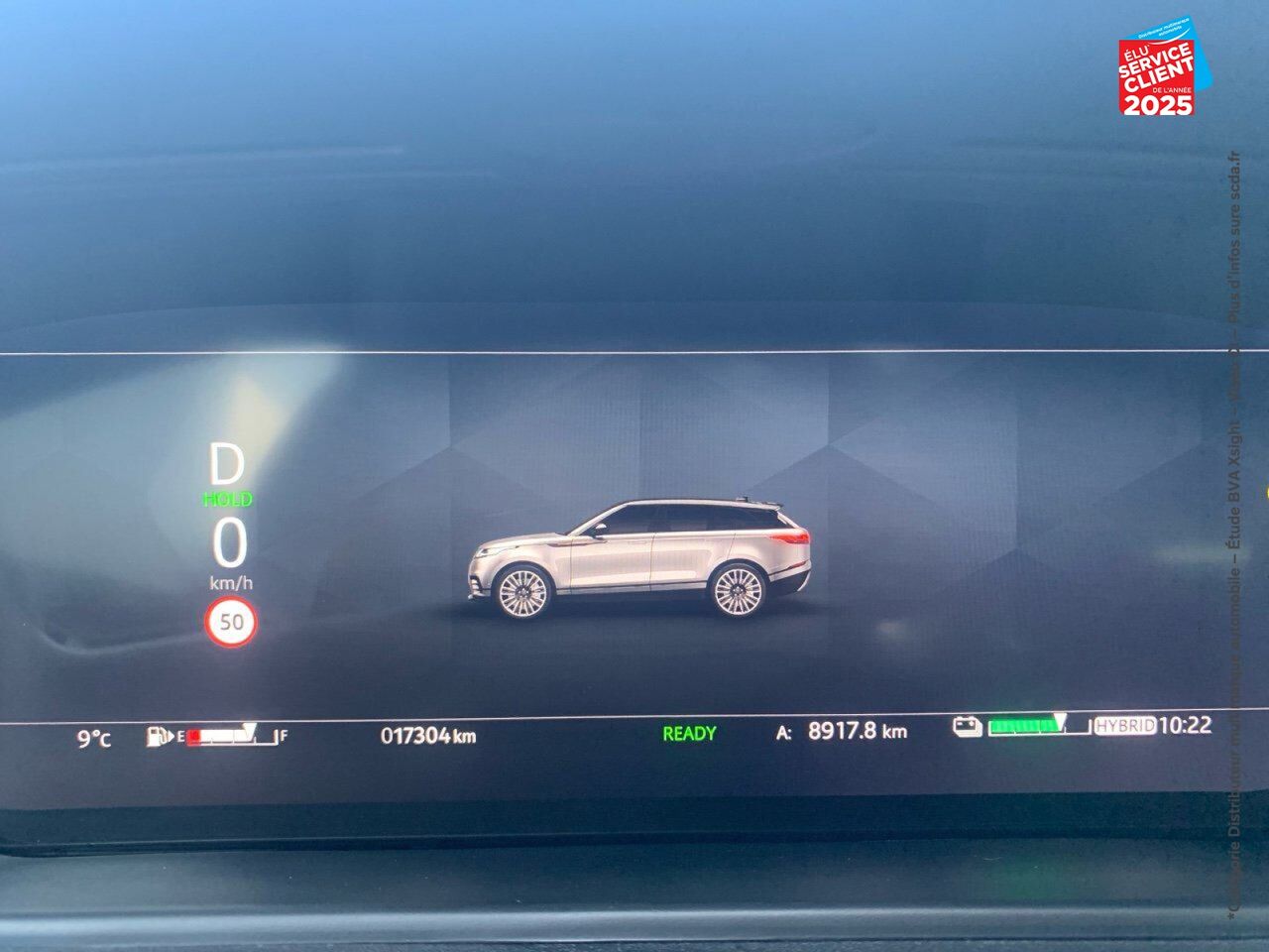 Véhicule d'occasion LAND-ROVER RANGE ROVER VELAR 2.0 P400E 404CH PHEV DYNAMIC SE AWD BVA chez Land Rover Metz
