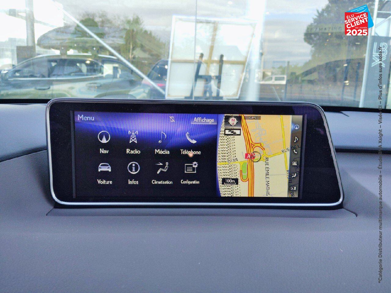 Véhicule d'occasion LEXUS RX 450H 4WD EXECUTIVE TOUVRANT SIEGES CHAUF/VENTIL/CUIR VOLANT CHAUF GPS CAMERA chez Toyota Thionville