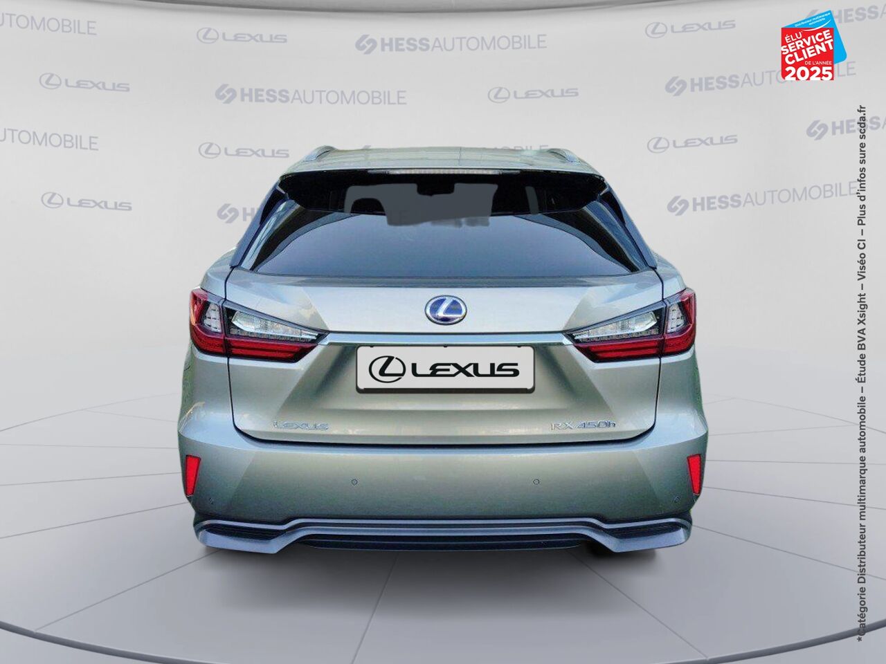 Véhicule d'occasion LEXUS RX 450H 4WD EXECUTIVE TOUVRANT SIEGES CHAUF/VENTIL/CUIR VOLANT CHAUF GPS CAMERA chez Toyota Thionville