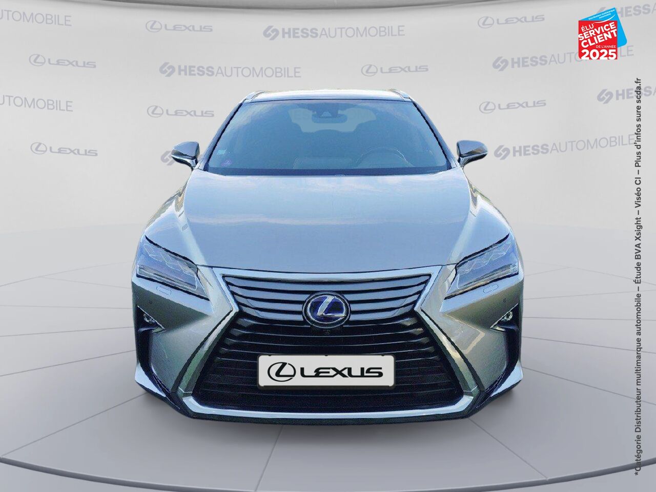 Véhicule d'occasion LEXUS RX 450H 4WD EXECUTIVE TOUVRANT SIEGES CHAUF/VENTIL/CUIR VOLANT CHAUF GPS CAMERA chez Toyota Thionville