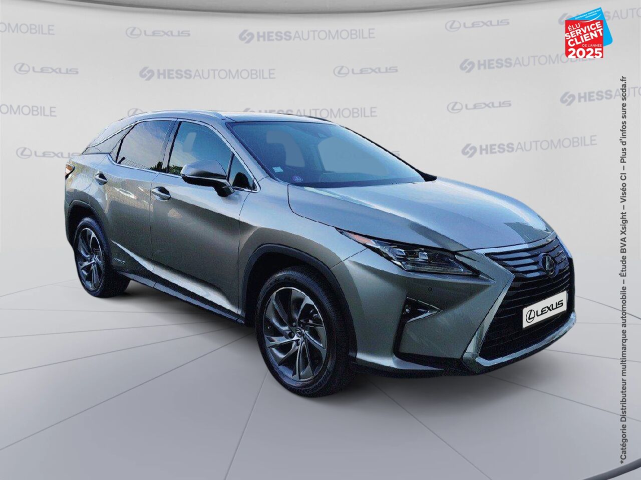 Véhicule d'occasion LEXUS RX 450H 4WD EXECUTIVE TOUVRANT SIEGES CHAUF/VENTIL/CUIR VOLANT CHAUF GPS CAMERA chez Toyota Thionville