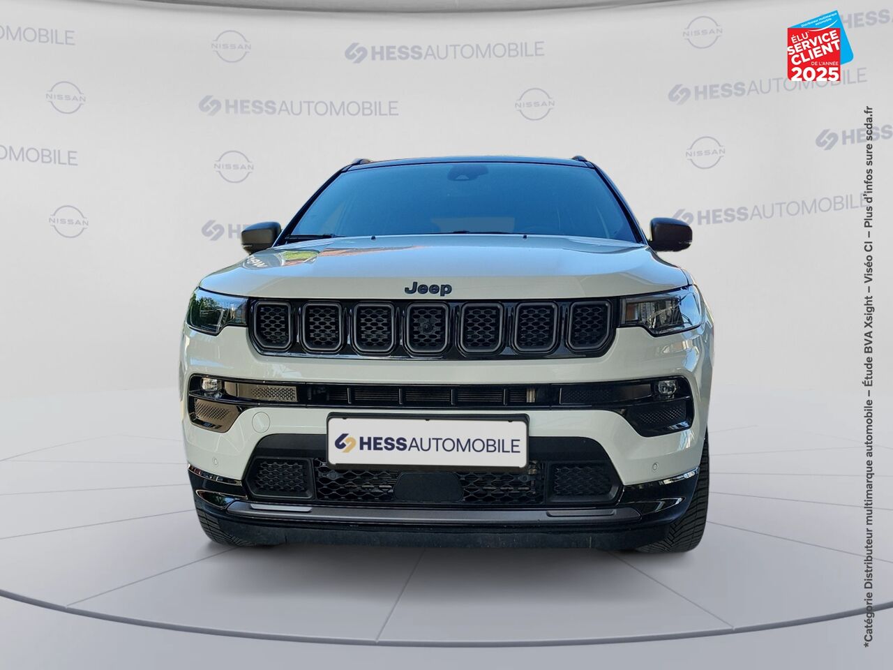 Véhicule d'occasion JEEP COMPASS 1.3 TURBO T4 190CH PHEV 4XE 80TH ANNIVERSARY AT6 EAWD TOUVRANT CAMERA chez Toyota Thionville