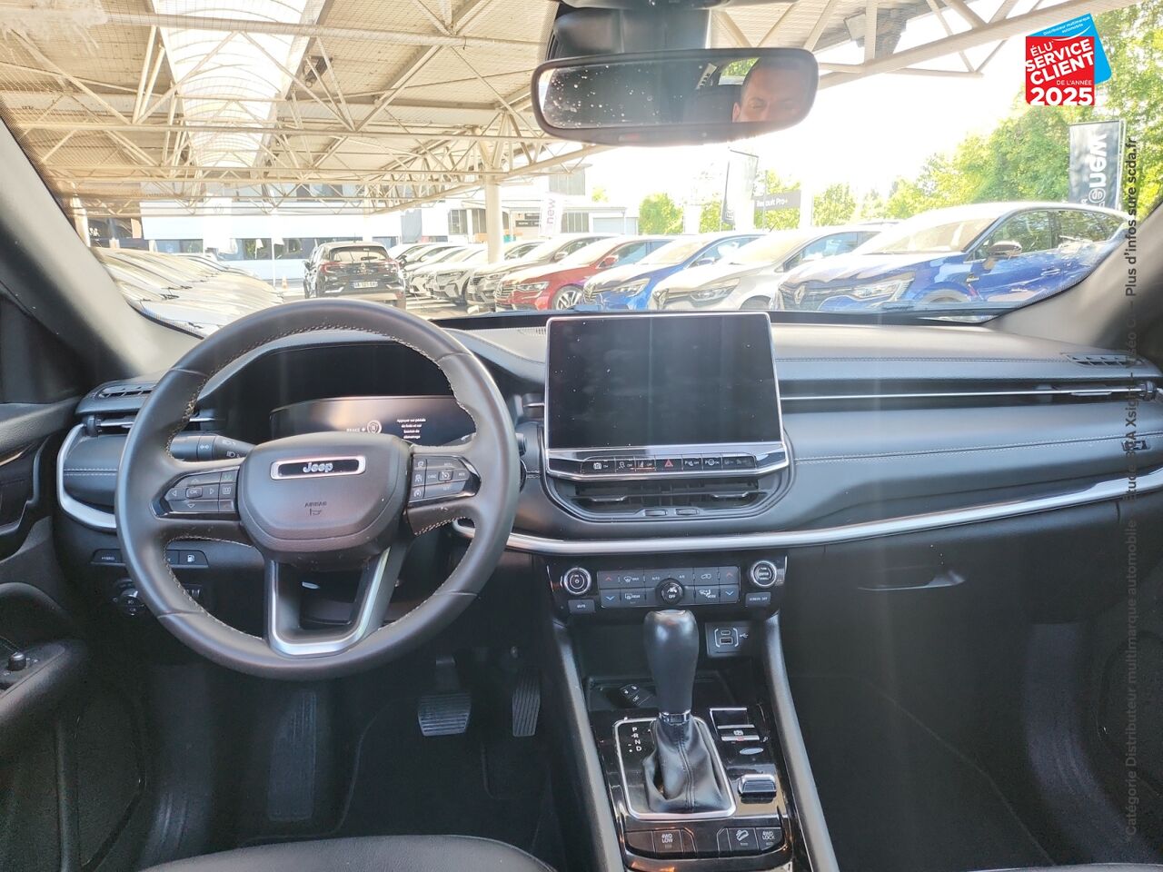 Véhicule d'occasion JEEP COMPASS 1.3 TURBO T4 190CH PHEV 4XE 80TH ANNIVERSARY AT6 EAWD TOUVRANT CAMERA chez Toyota Thionville