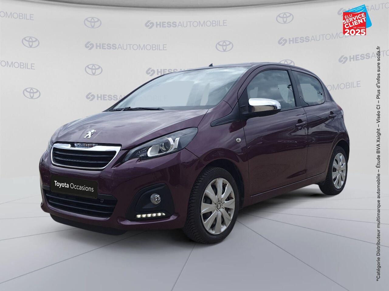 Véhicule d'occasion PEUGEOT 108 1.2 PURETECH STYLE 5P chez Dacia Strasbourg