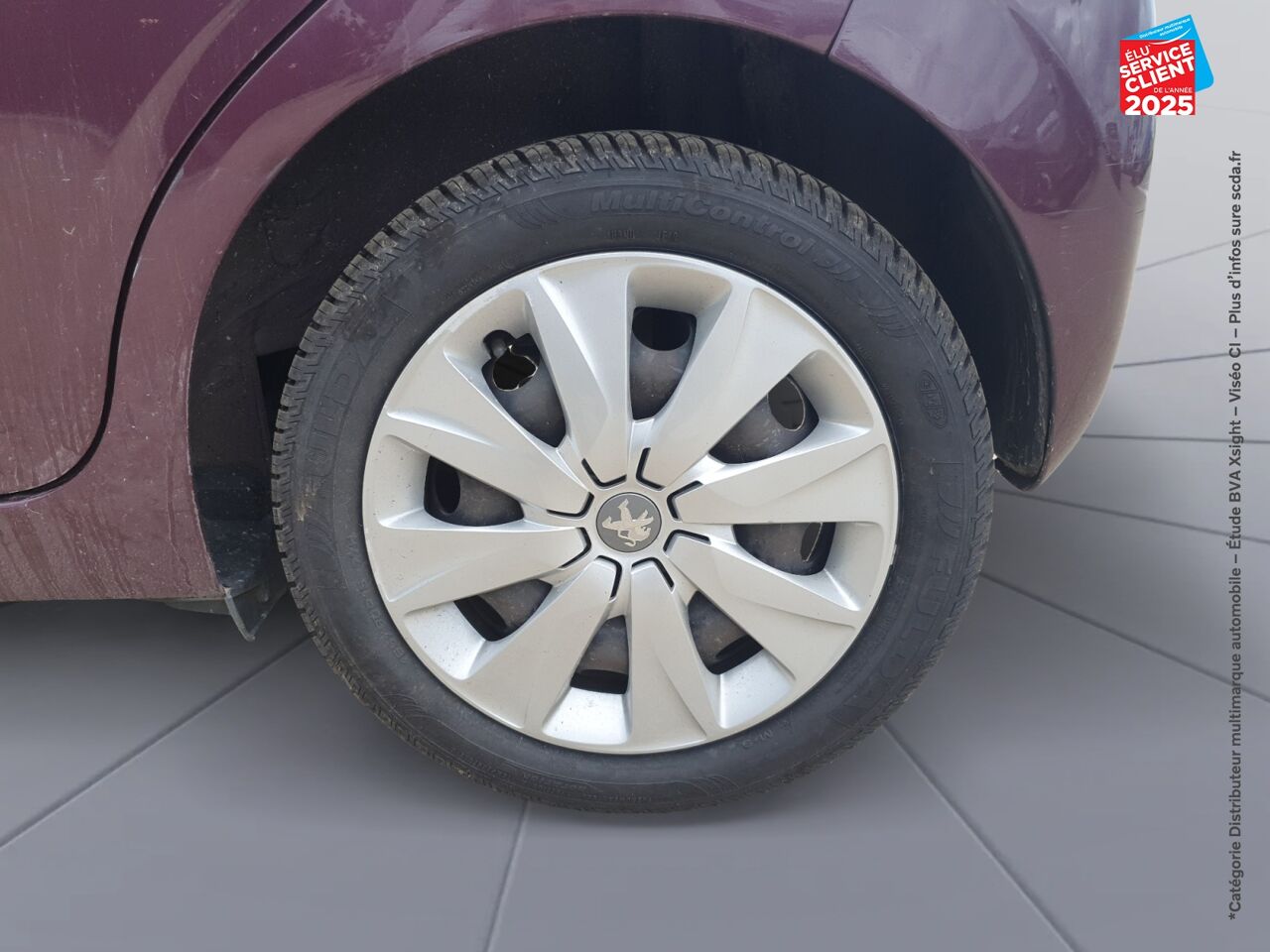 Véhicule d'occasion PEUGEOT 108 1.2 PURETECH STYLE 5P chez Dacia Strasbourg