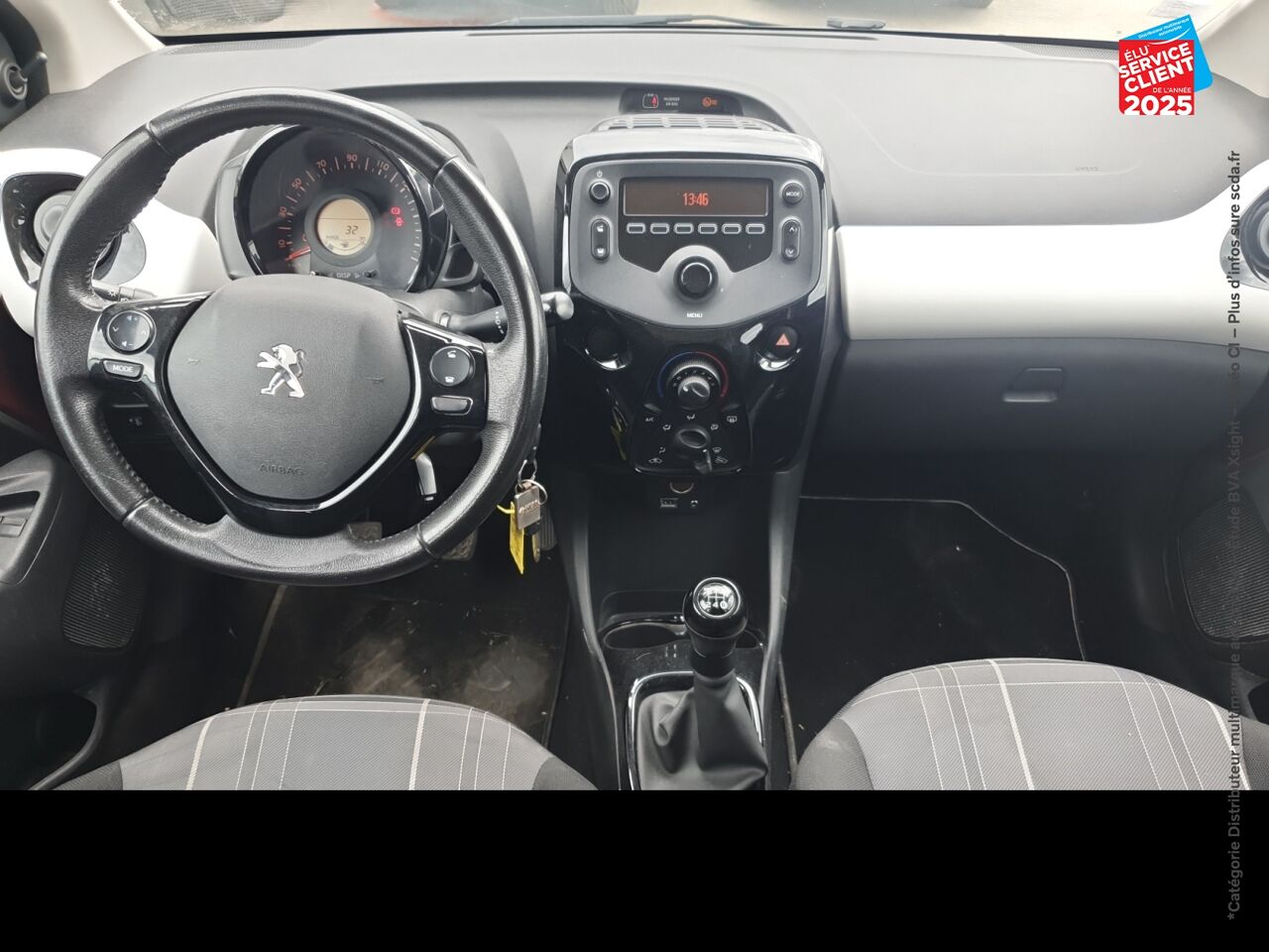 Véhicule d'occasion PEUGEOT 108 1.2 PURETECH STYLE 5P chez Dacia Strasbourg