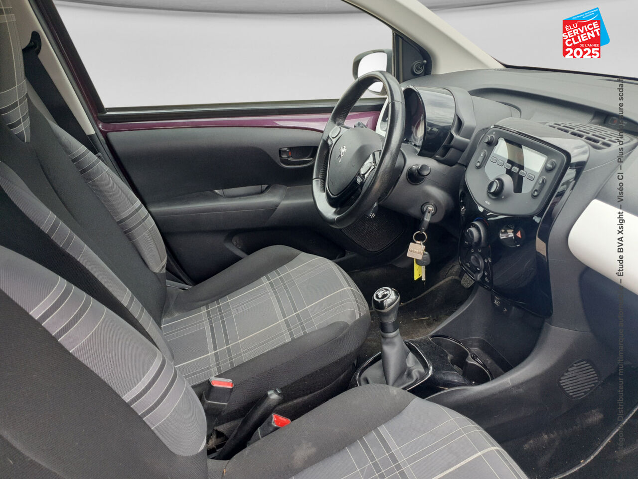 Véhicule d'occasion PEUGEOT 108 1.2 PURETECH STYLE 5P chez Dacia Strasbourg