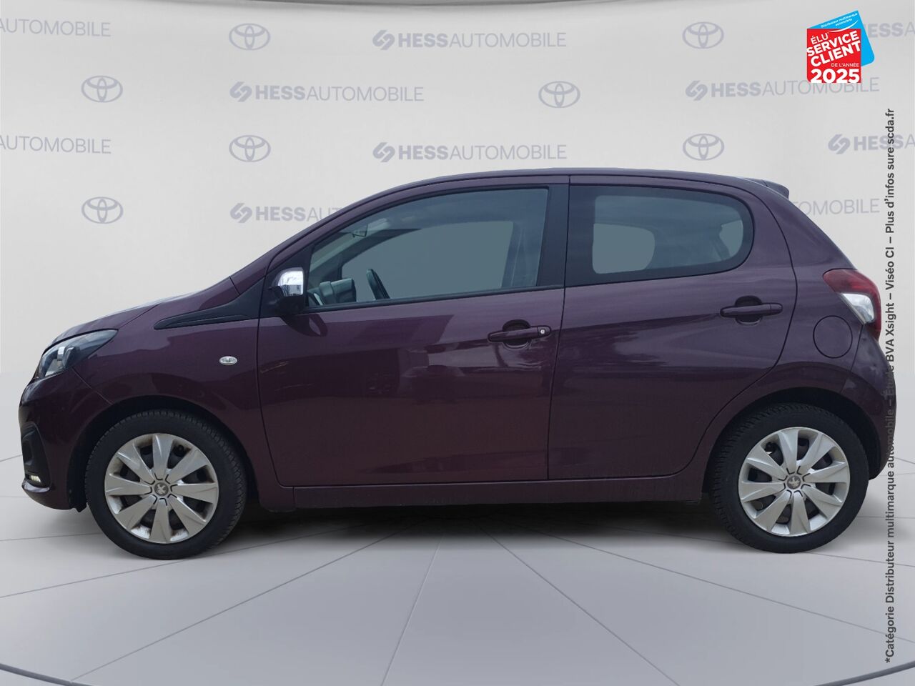 Véhicule d'occasion PEUGEOT 108 1.2 PURETECH STYLE 5P chez Dacia Strasbourg