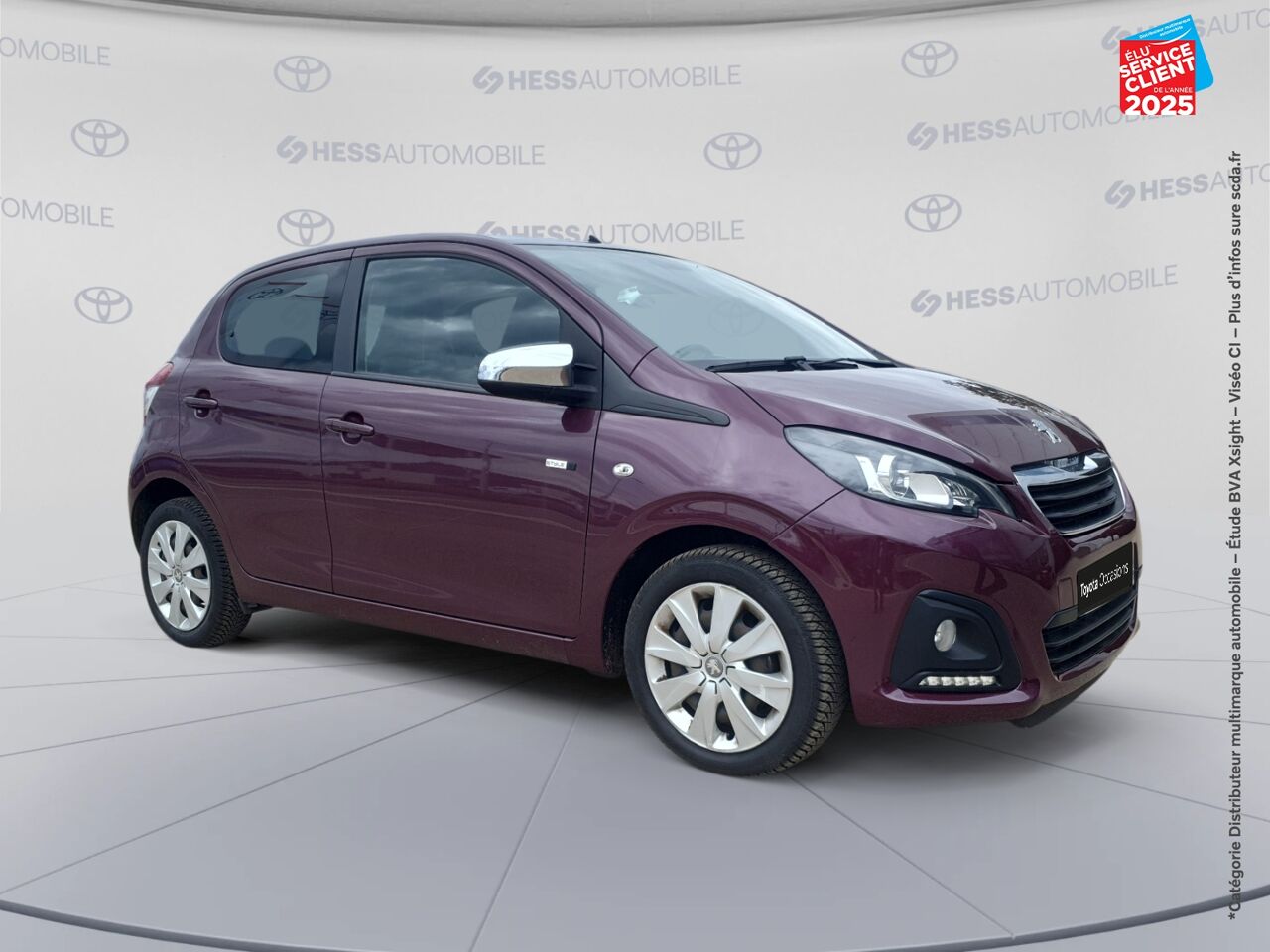 Véhicule d'occasion PEUGEOT 108 1.2 PURETECH STYLE 5P chez Dacia Strasbourg