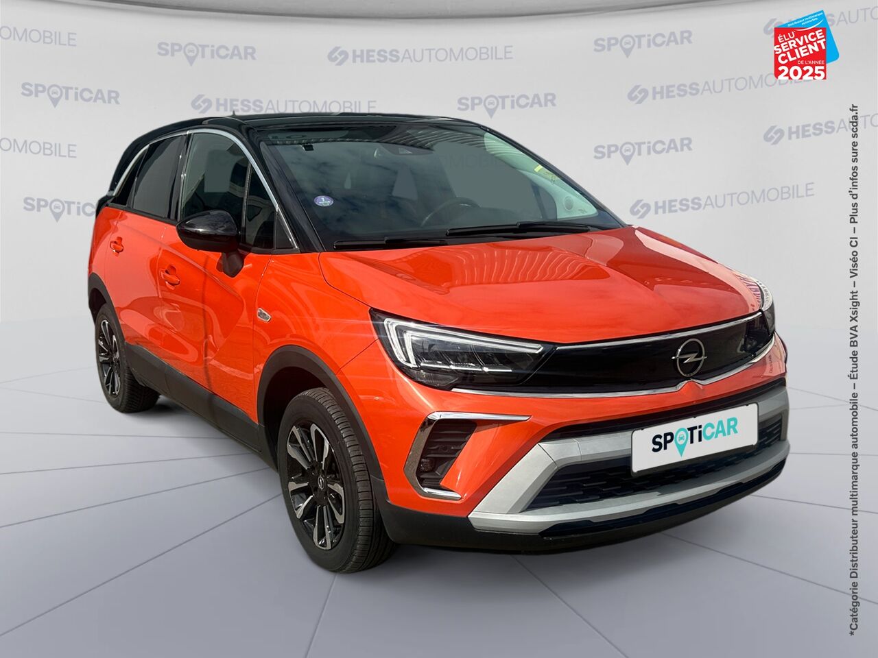 Véhicule d'occasion OPEL CROSSLAND 1.2 TURBO 110CH ELEGANCE chez Opel Nancy