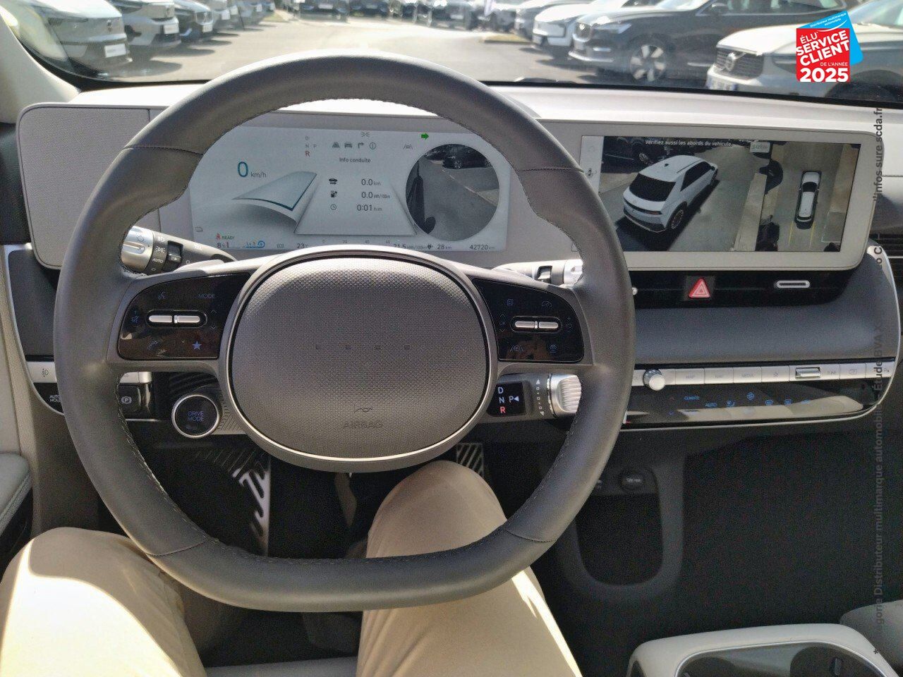 Véhicule d'occasion HYUNDAI IONIQ 5 73 KWH - 218CH EXECUTIVE CAMERA chez Hyundai Chalons