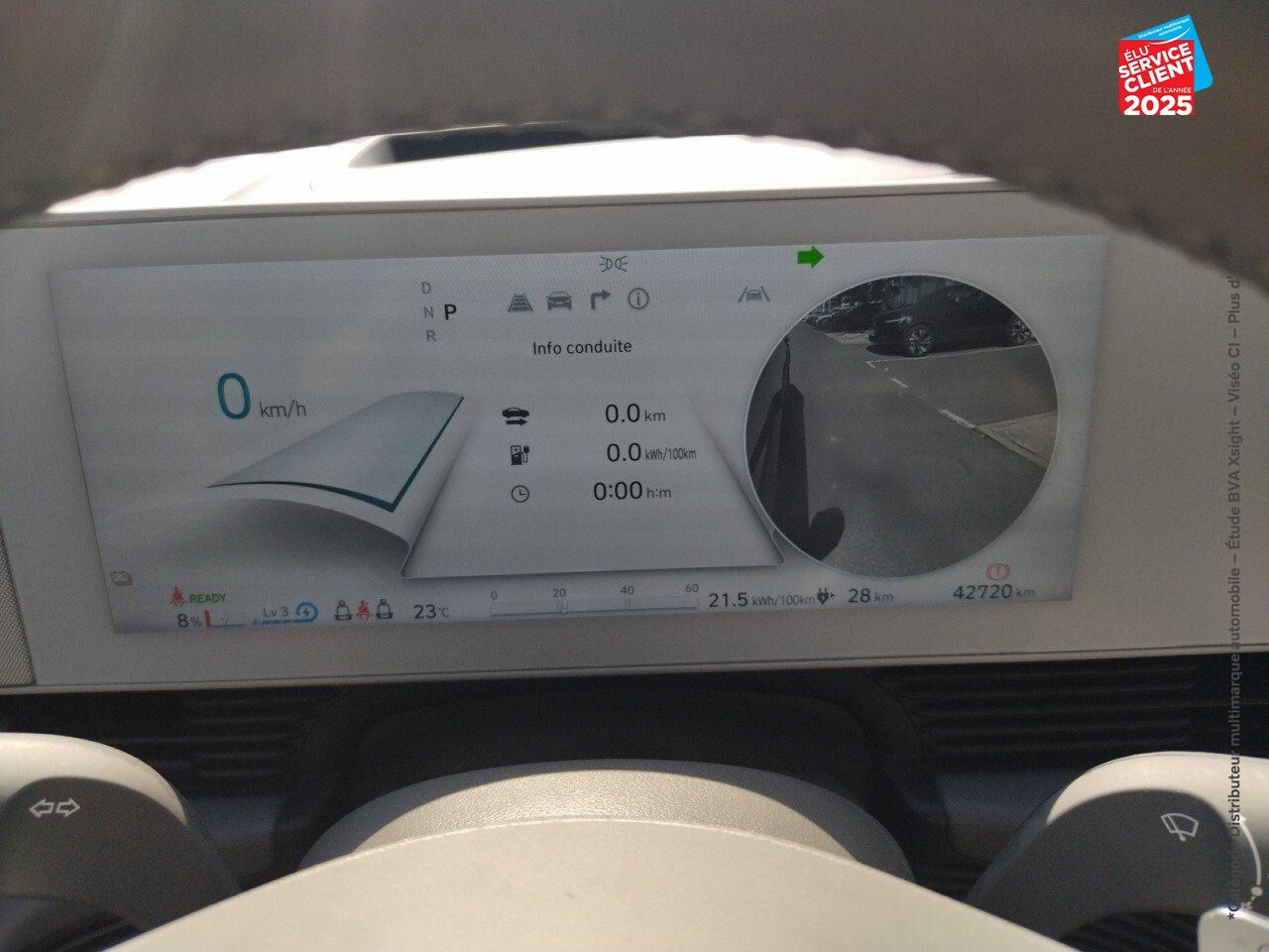 Véhicule d'occasion HYUNDAI IONIQ 5 73 KWH - 218CH EXECUTIVE CAMERA chez Hyundai Chalons