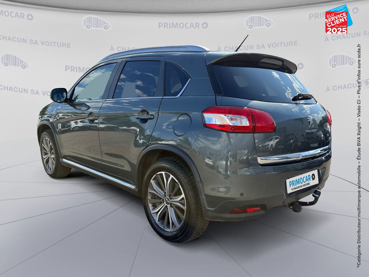 Véhicule d'occasion PEUGEOT 4008 1.8 HDI150 FAP STT 4WD TPANO GPS chez Primocar