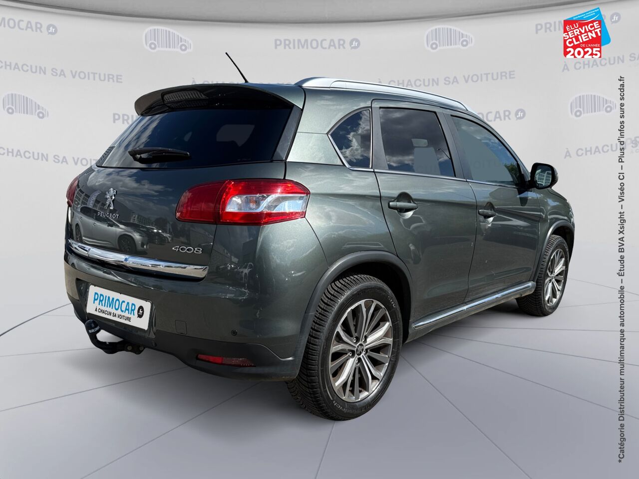Véhicule d'occasion PEUGEOT 4008 1.8 HDI150 FAP STT 4WD TPANO GPS chez Primocar