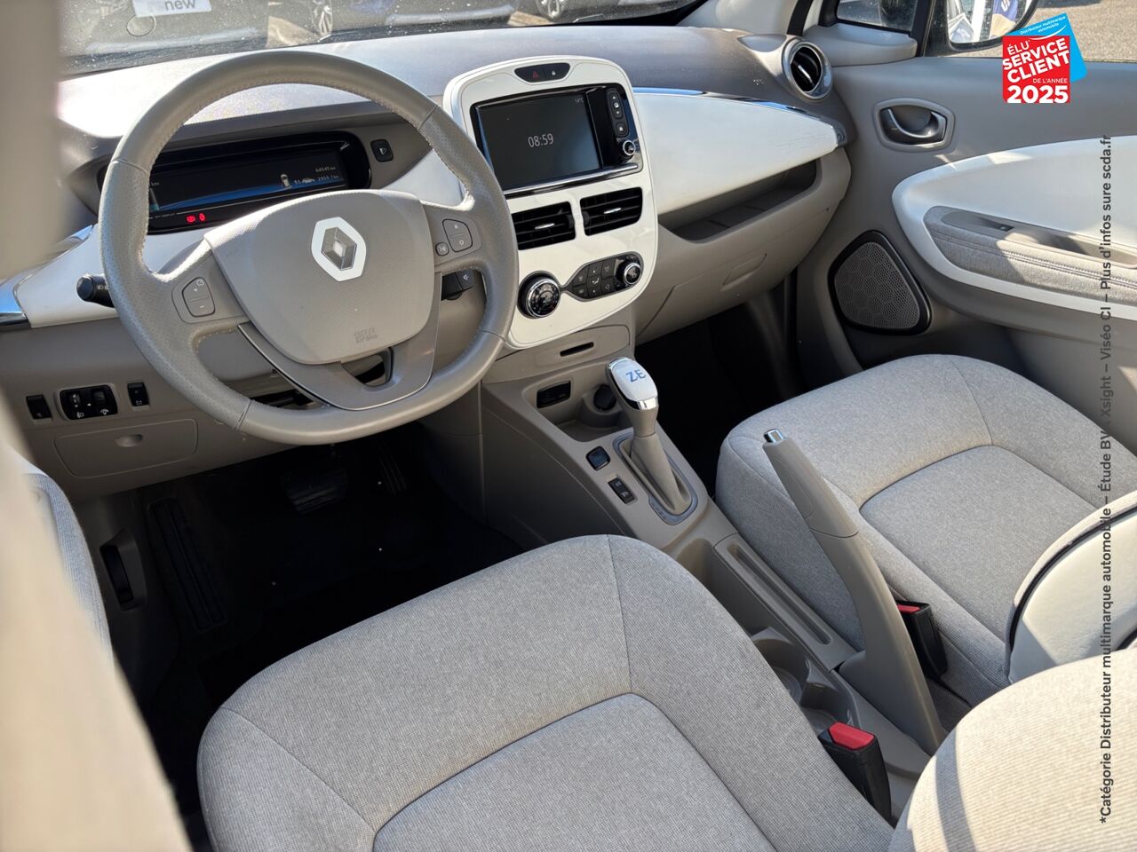 Véhicule d'occasion RENAULT ZOE ZEN CHARGE NORMALE R90 MY19 GPS chez Toyota Thionville
