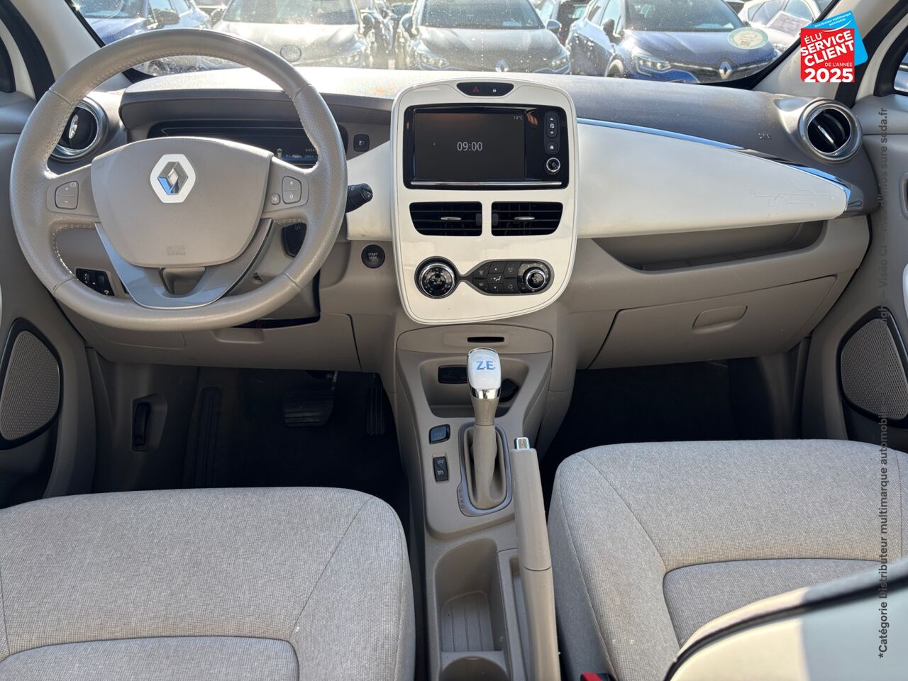 Véhicule d'occasion RENAULT ZOE ZEN CHARGE NORMALE R90 MY19 GPS chez Toyota Thionville