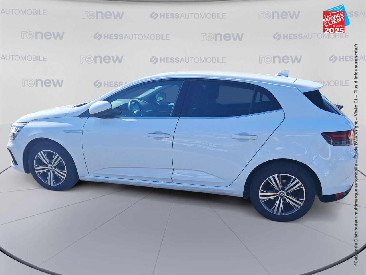 Véhicule d'occasion RENAULT MEGANE 1.3 TCE 140CH FAP INTENS GPS CAMERA chez Nissan Belfort