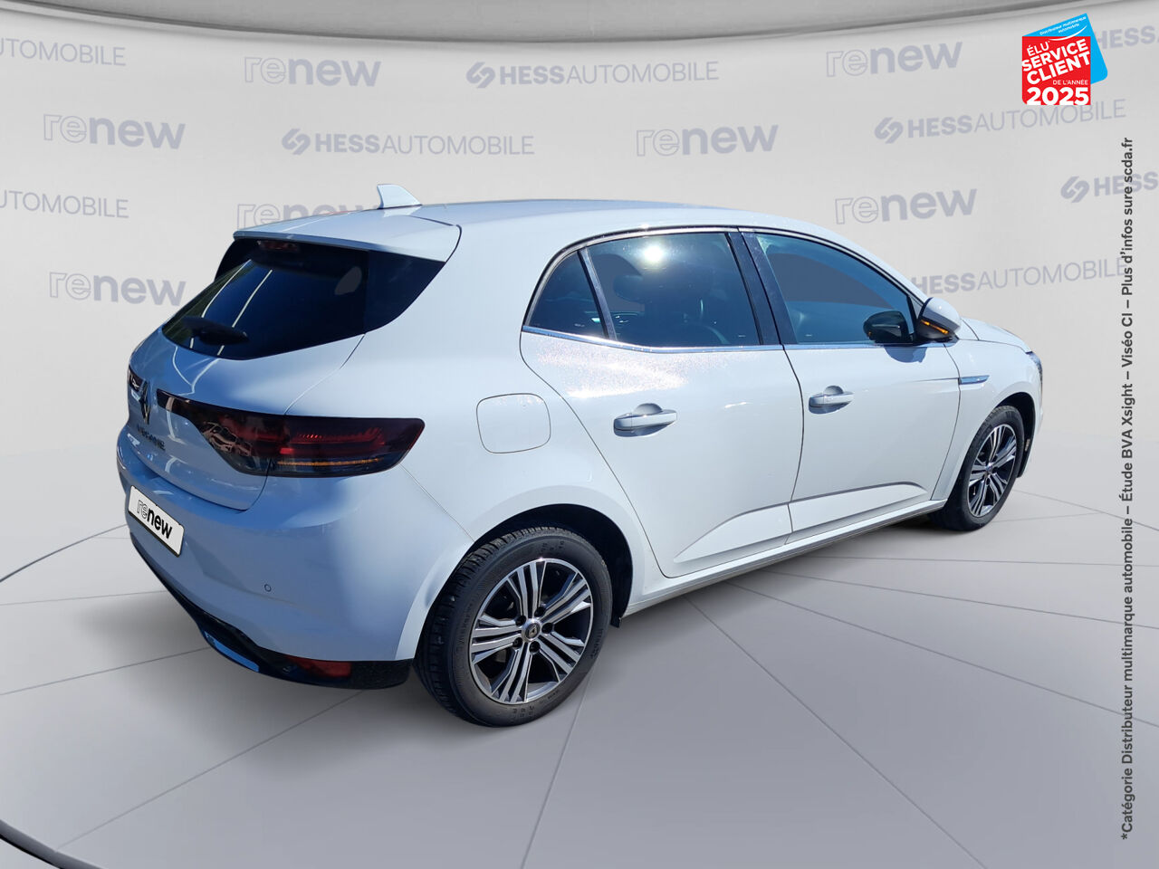 Véhicule d'occasion RENAULT MEGANE 1.3 TCE 140CH FAP INTENS GPS CAMERA chez Nissan Belfort