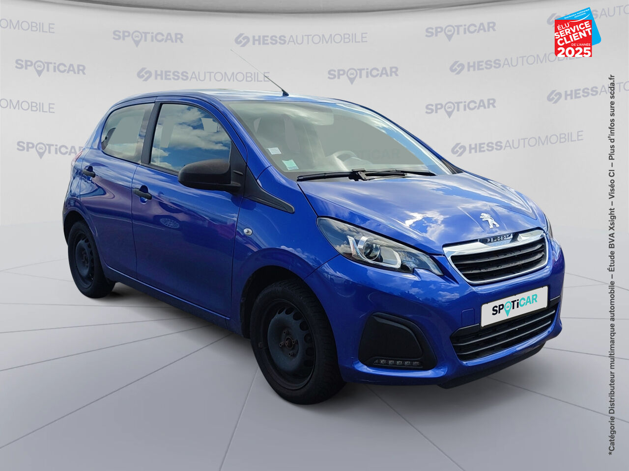 Véhicule d'occasion PEUGEOT 108 VTI 72 ACTIVE SS 85G 5P chez Nissan Haguenau