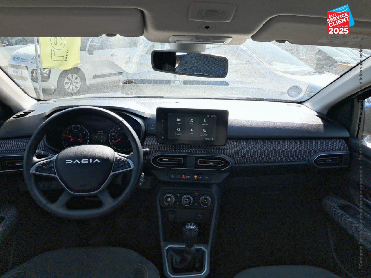 Véhicule d'occasion DACIA SANDERO 1.0 ECO-G 100CH STEPWAY EXPRESSION GPS CAMERA chez Renault Colmar