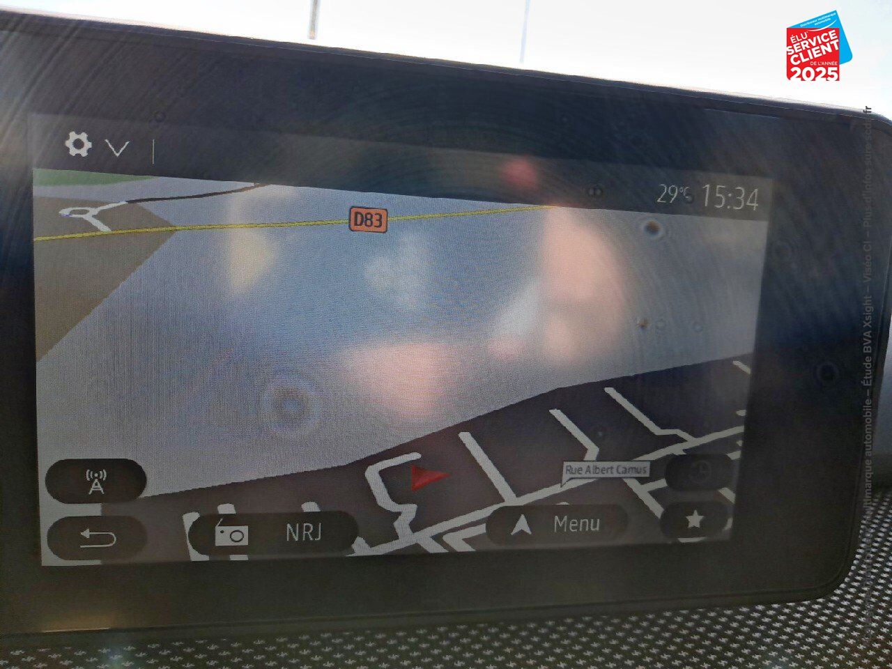 Véhicule d'occasion DACIA SANDERO 1.0 ECO-G 100CH STEPWAY EXPRESSION GPS CAMERA chez Renault Colmar