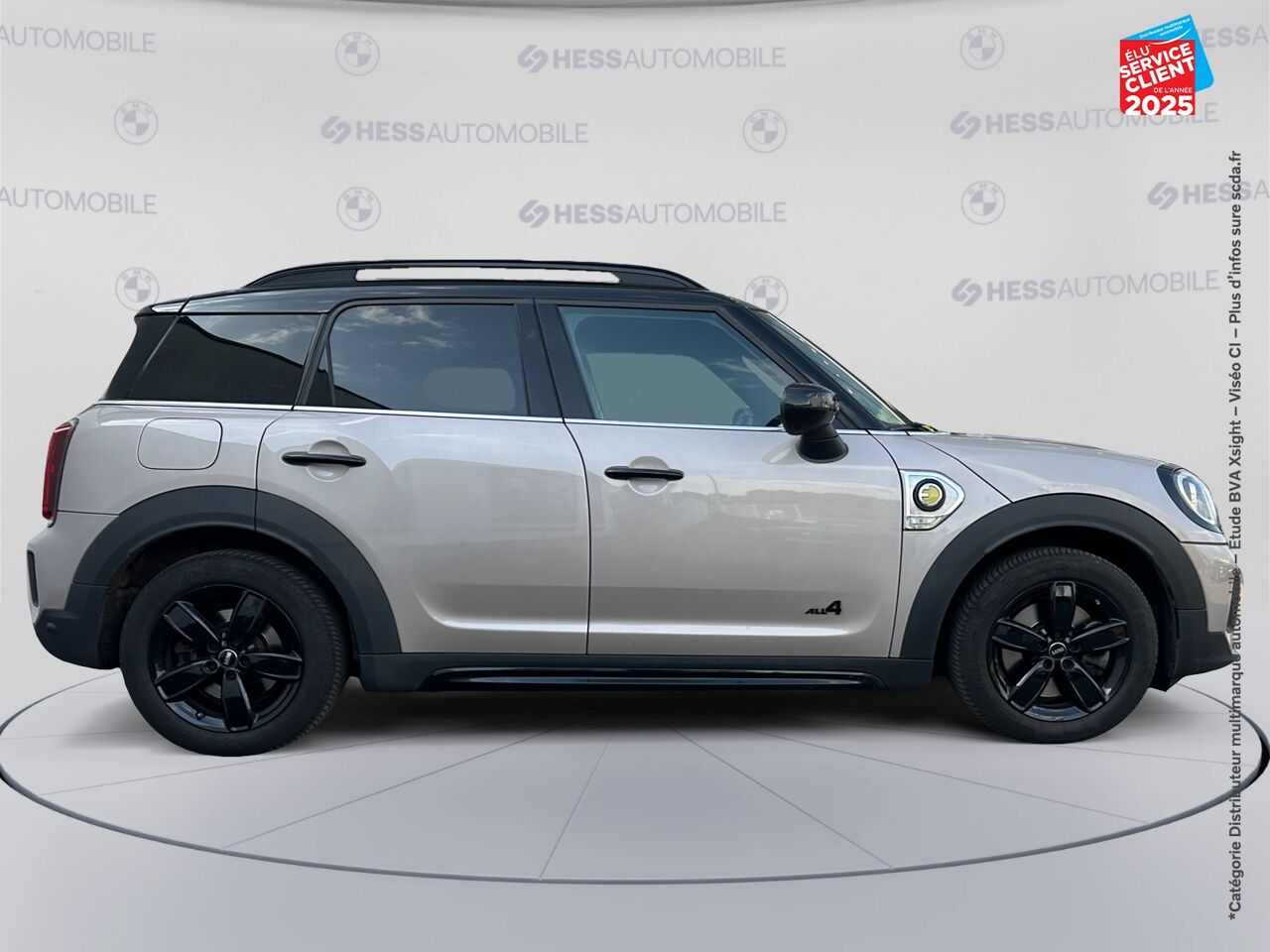 Véhicule d'occasion MINI COUNTRYMAN COOPER SE 125CH + 95CH EDITION PREMIUM ALL4 BVA6 SIEGE CHAUF GPS HUD chez Volvo Epernay