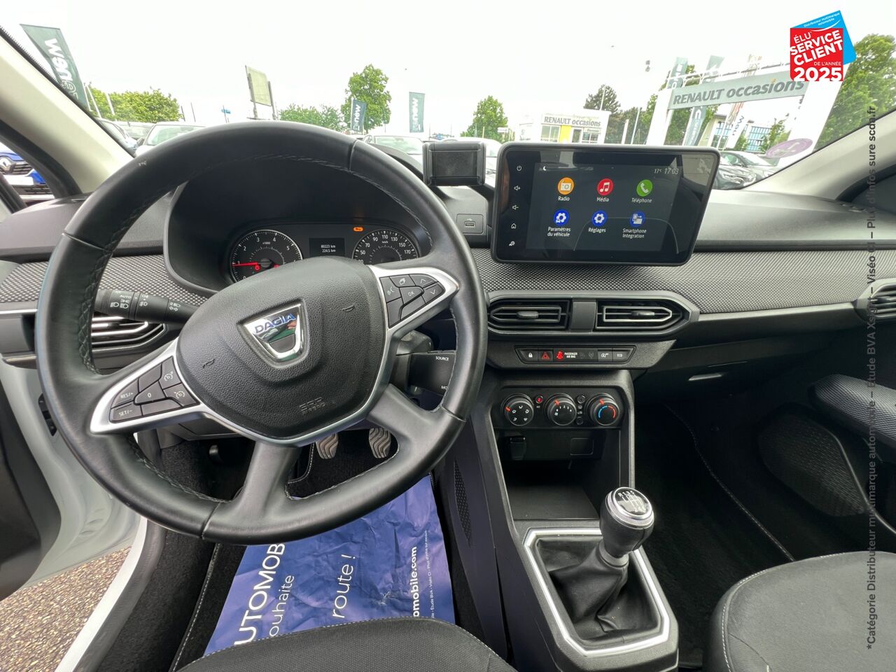 Véhicule d'occasion DACIA SANDERO 1.0 ECO-G 100CH STEPWAY CONFORT -22 chez Toyota Thionville