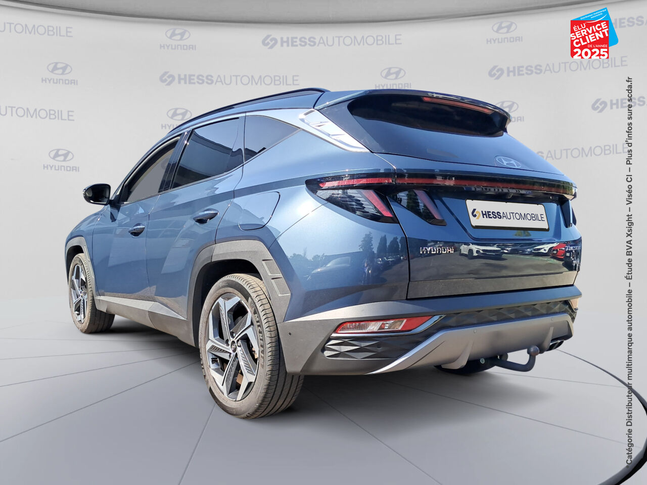 Véhicule d'occasion HYUNDAI TUCSON 1.6 T-GDI 230 CH HYBRID EXECUTIVE TOUVRANT SIEGE CHAUF VENTIL VOLANT CHAUF CAMERA GPS chez Hyundai Epernay