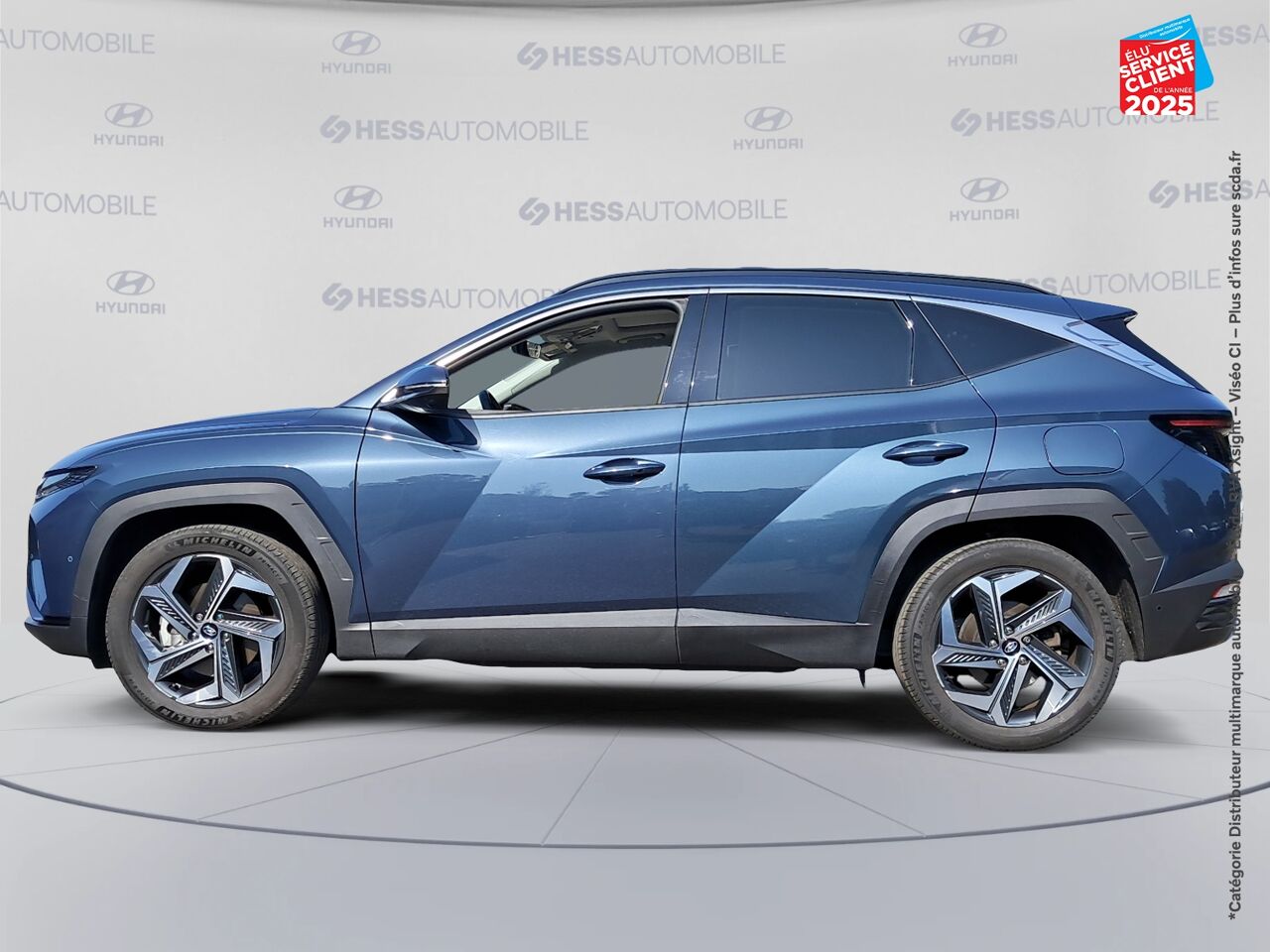 Véhicule d'occasion HYUNDAI TUCSON 1.6 T-GDI 230 CH HYBRID EXECUTIVE TOUVRANT SIEGE CHAUF VENTIL VOLANT CHAUF CAMERA GPS chez Hyundai Epernay