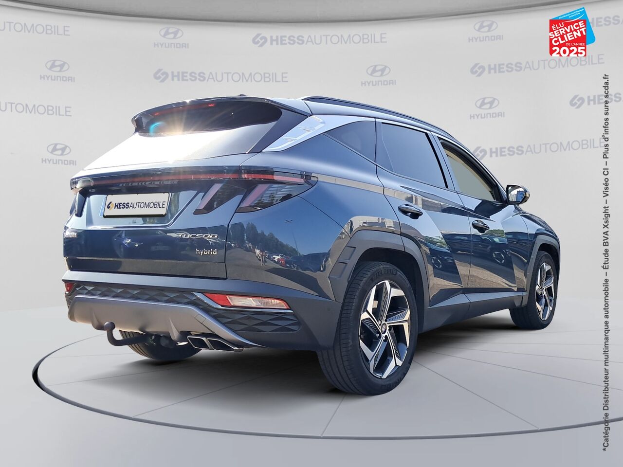 Véhicule d'occasion HYUNDAI TUCSON 1.6 T-GDI 230 CH HYBRID EXECUTIVE TOUVRANT SIEGE CHAUF VENTIL VOLANT CHAUF CAMERA GPS chez Hyundai Epernay