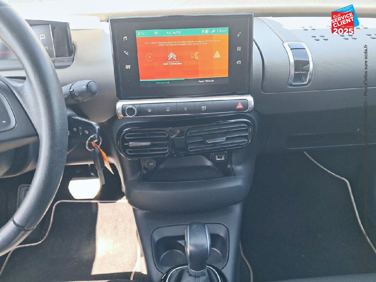 Véhicule d'occasion CITROEN C4 CACTUS PURETECH 110CH SS ORIGINS EAT6 E6.D-TEMP chez Hyundai Epernay