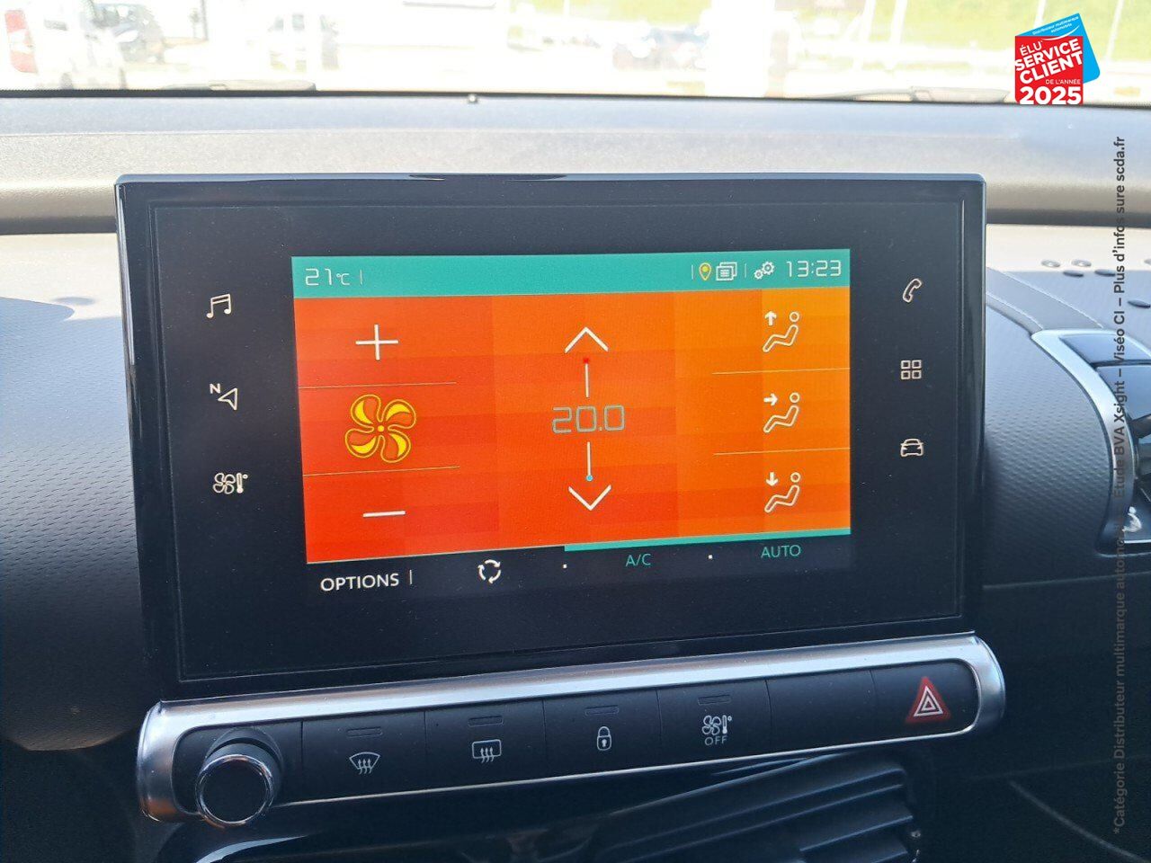 Véhicule d'occasion CITROEN C4 CACTUS PURETECH 110CH SS ORIGINS EAT6 E6.D-TEMP chez Hyundai Epernay